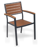 Baštenska stolica Eva s naslonom za ruke - 3482